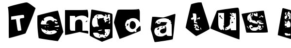 Tengo a tus hijos font preview